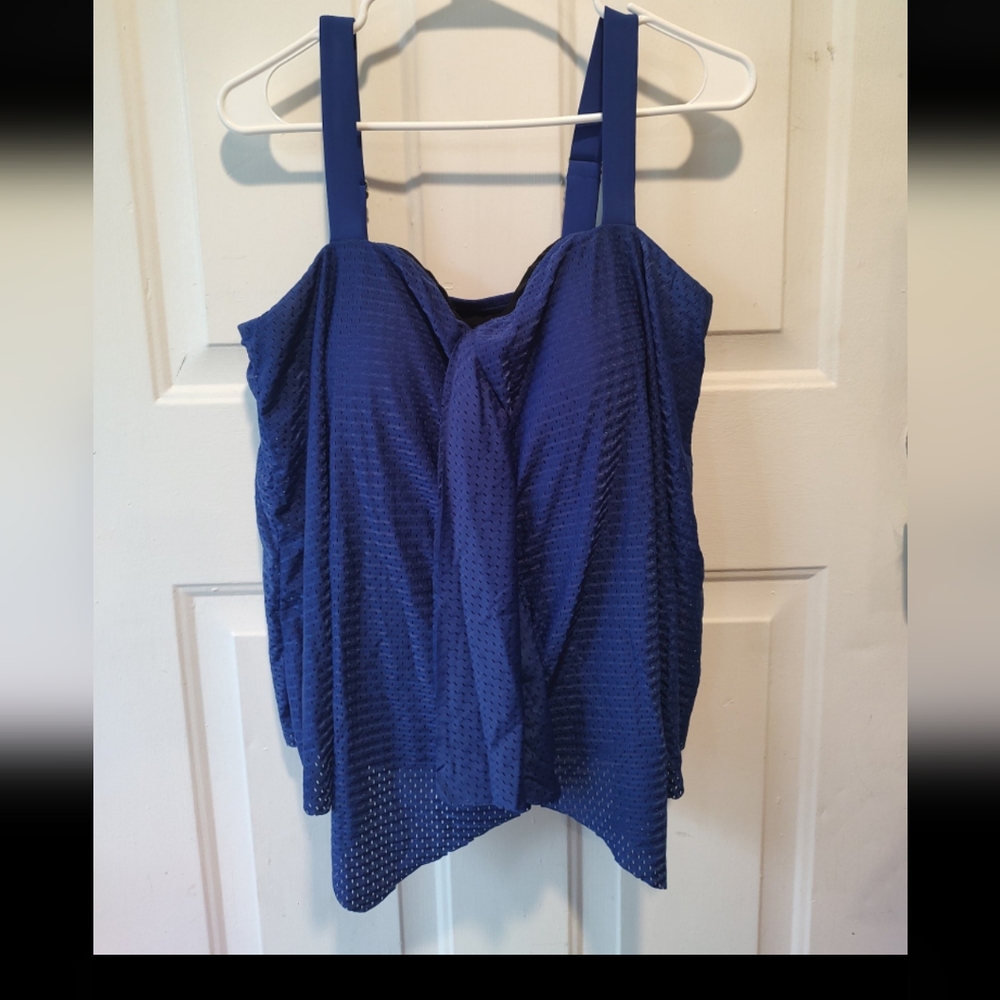 A Shore Fit Tankini Swim Top size 16